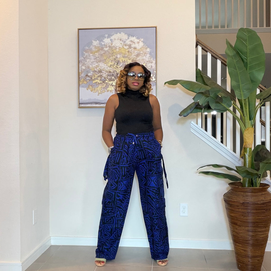 Ankara Cargo Trousers, Ankara Wide-Leg Trousers