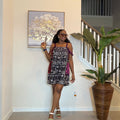 Ankara Romper, African Print Summer Playsuit