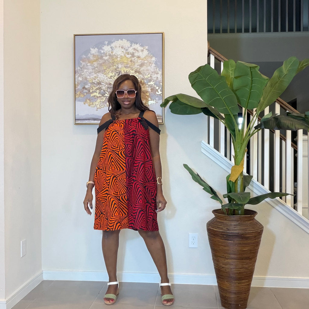 Handmade Ankara Romper, African Print Summer Playsuit