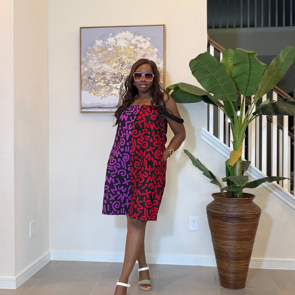 Ankara Romper, African Print Summer Playsuit