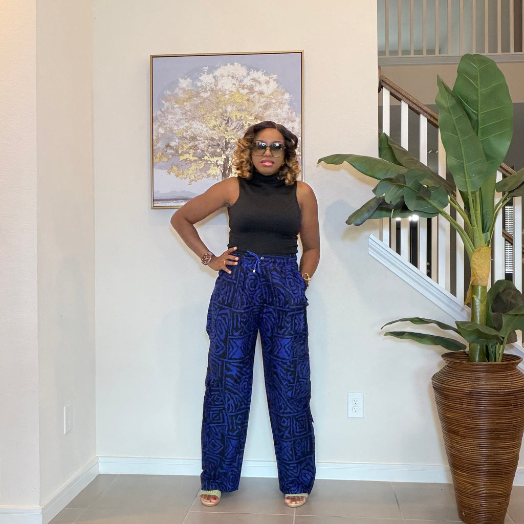 Ankara Cargo Trousers, Ankara Wide-Leg Trousers