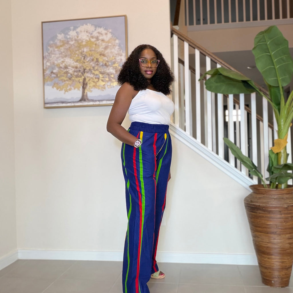 Ankara Pants, African Print Cotton Trousers