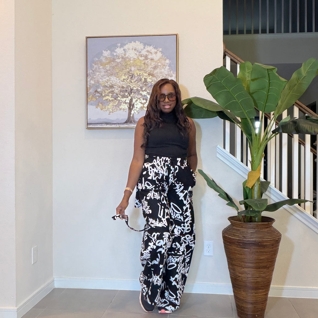 Ankara Cargo Trousers, Ankara Wide-Leg Trousers