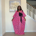 Ankara Bubu Dress with Statement Bow