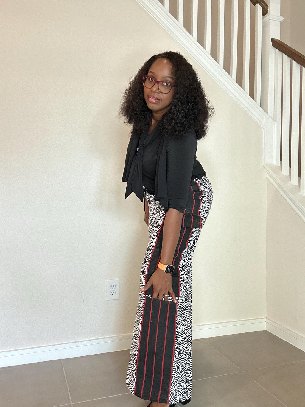 Ankara Aso Oke Cargo Pants: African Print Trouser