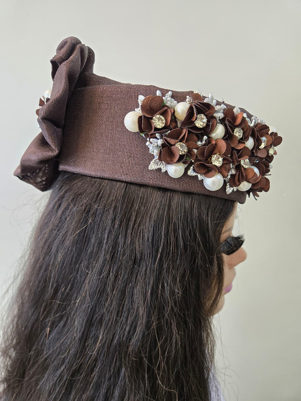 African Headwrap | Elegant Gele Style Head Tie for Weddings & Special Events