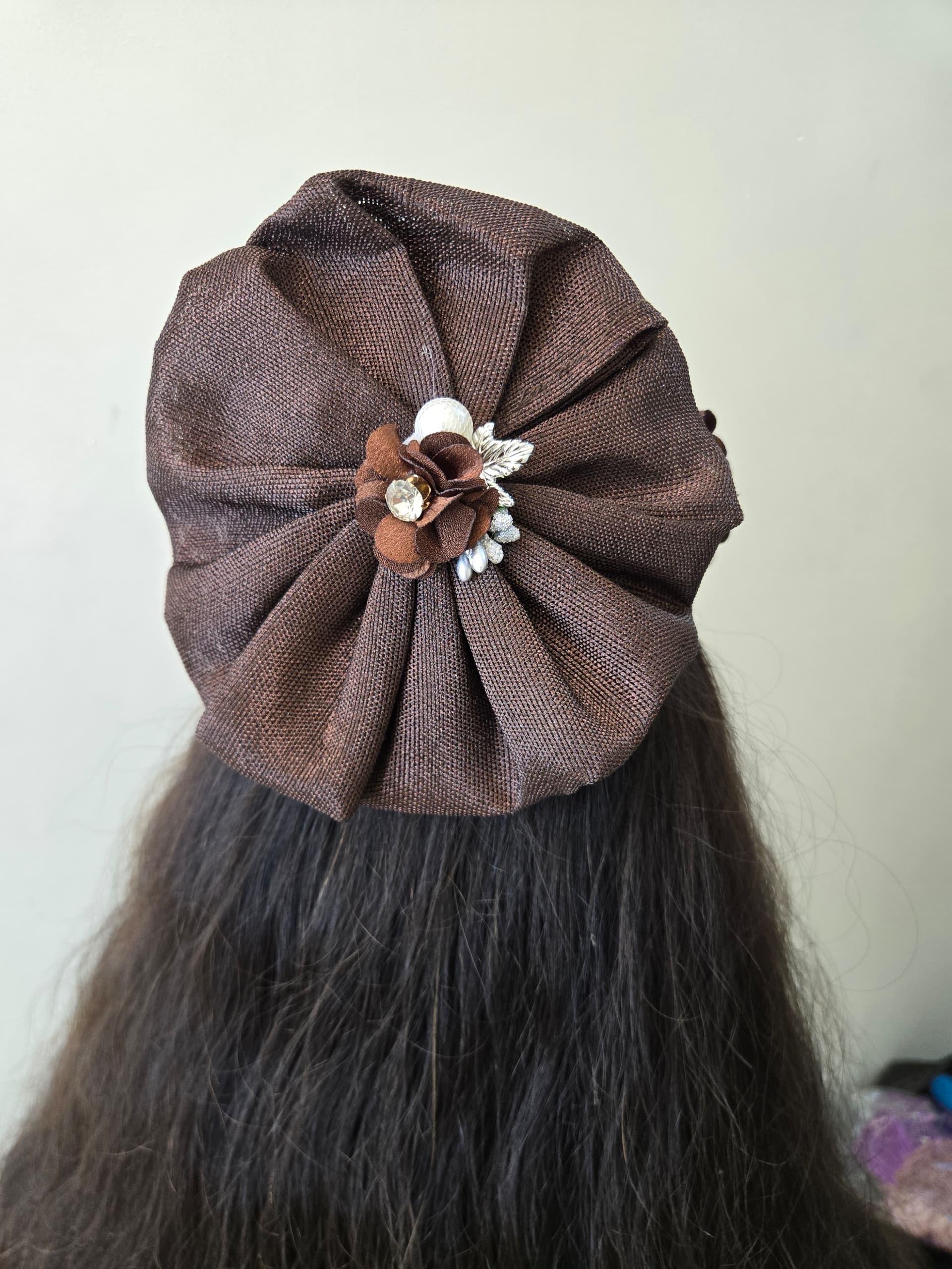 African Headwrap | Elegant Gele Style Head Tie for Weddings & Special Events