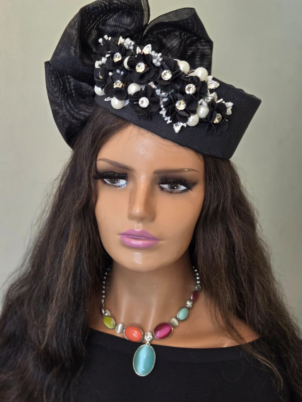 African Headwrap | Elegant Gele Style Head Tie for Weddings & Special Events