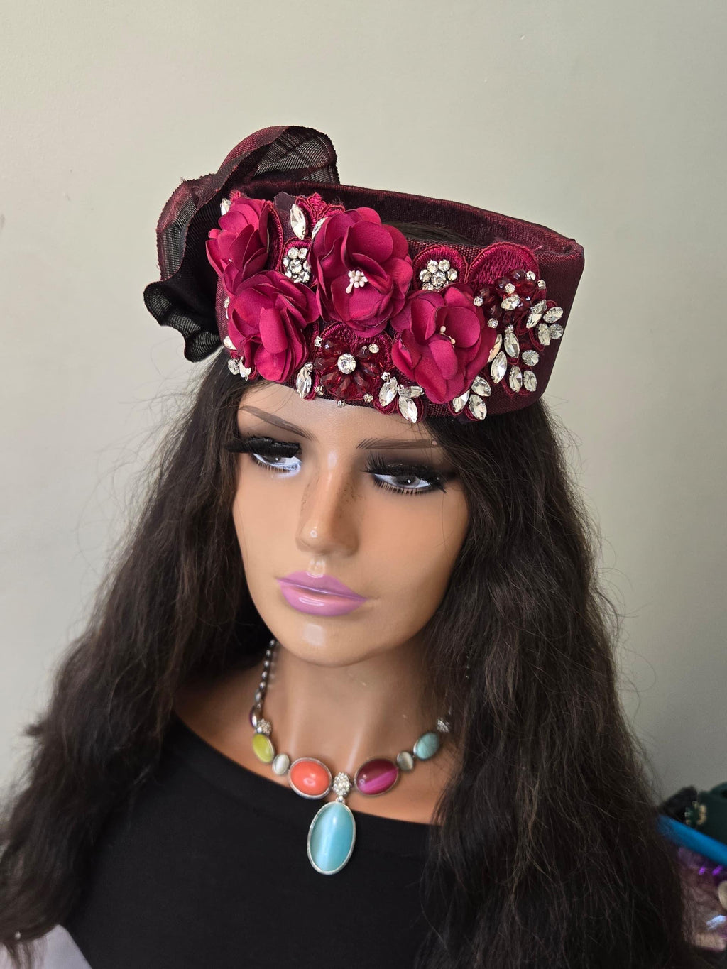 African Headwrap | Elegant Gele Style Head Tie for Weddings & Special Events