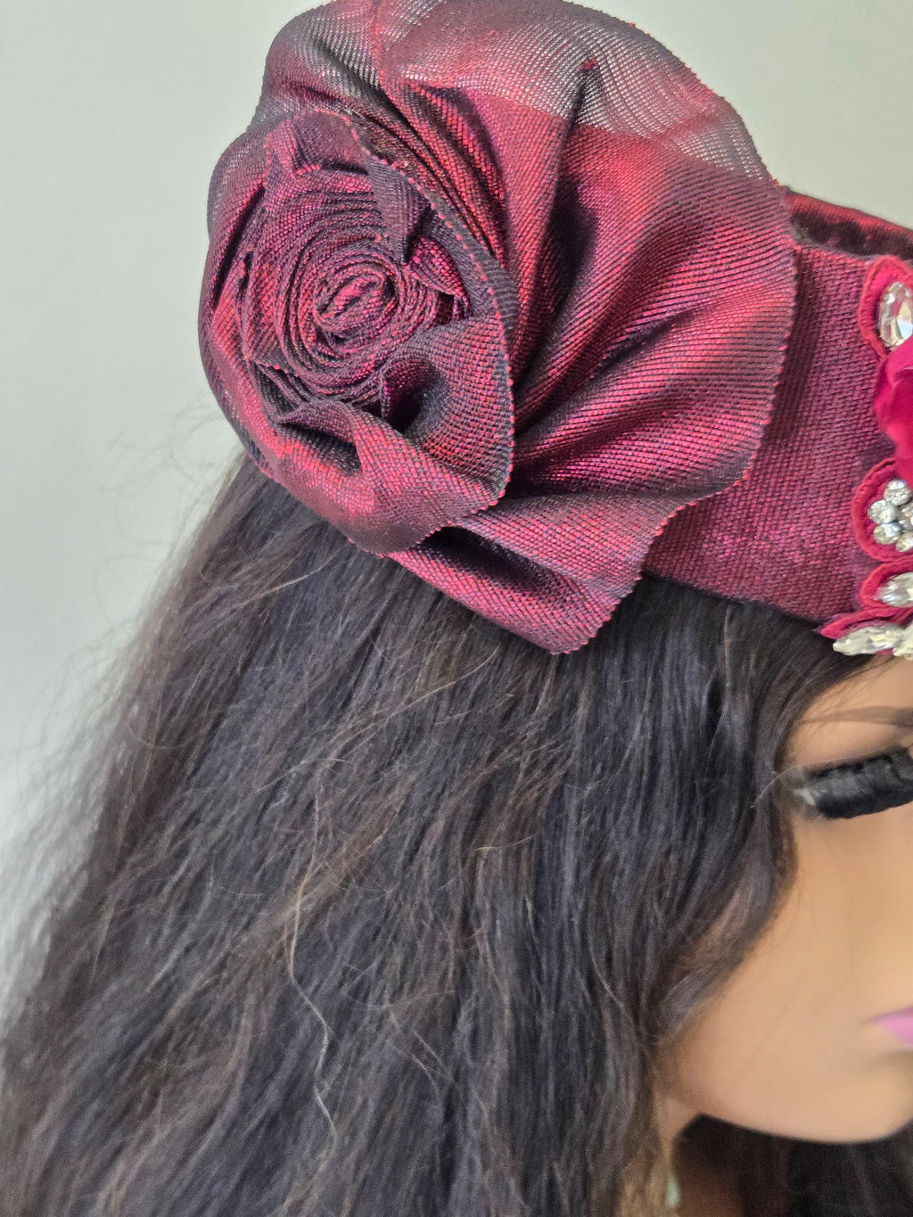 African Headwrap | Elegant Gele Style Head Tie for Weddings & Special Events