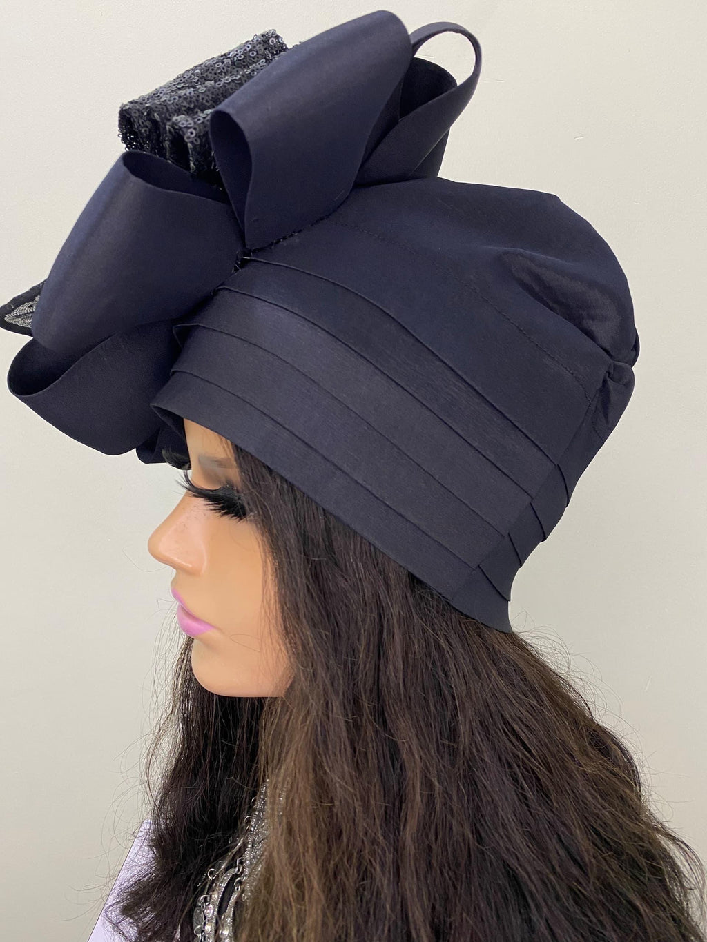 African Headwrap | Elegant Gele Style Head Tie for Weddings & Special Events