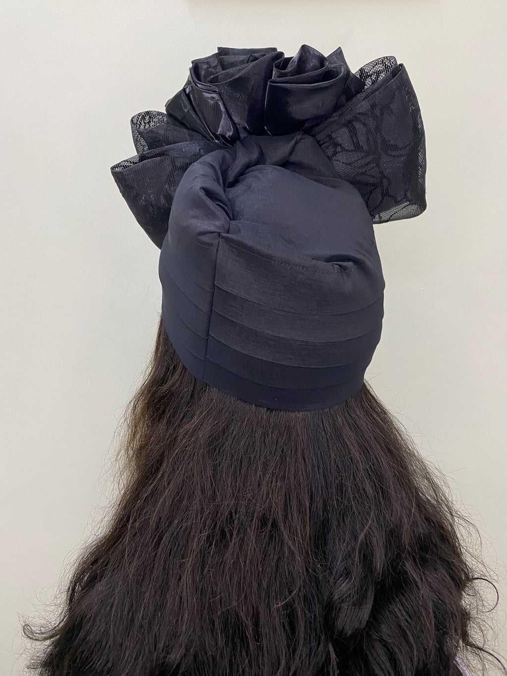 African Headwrap | Elegant Gele Style Head Tie for Weddings & Special Events