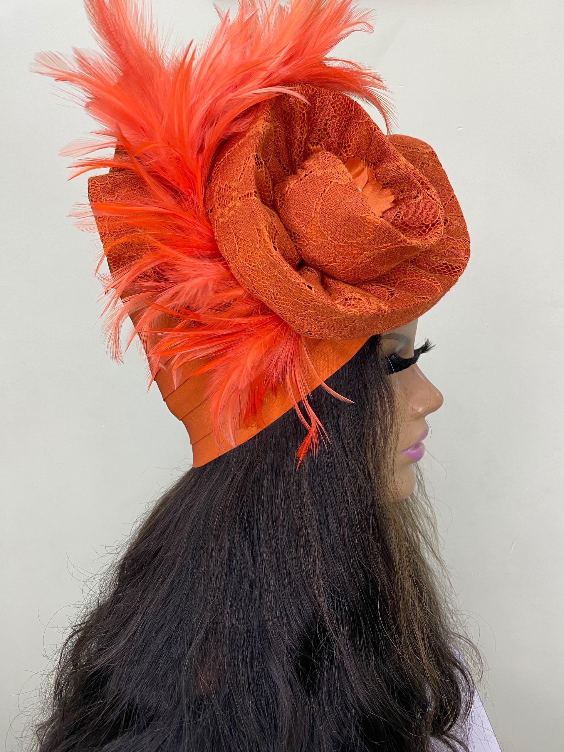 African Headwrap | Elegant Gele Style Head Tie for Weddings & Special Events