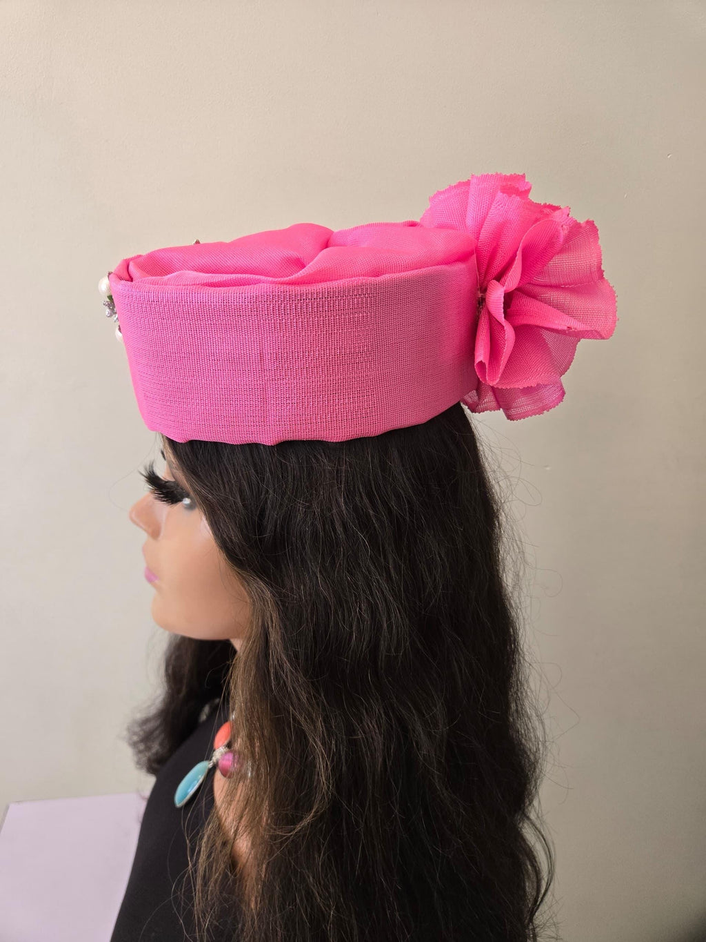 African Headwrap | Elegant Gele Style Head Tie for Weddings & Special Events