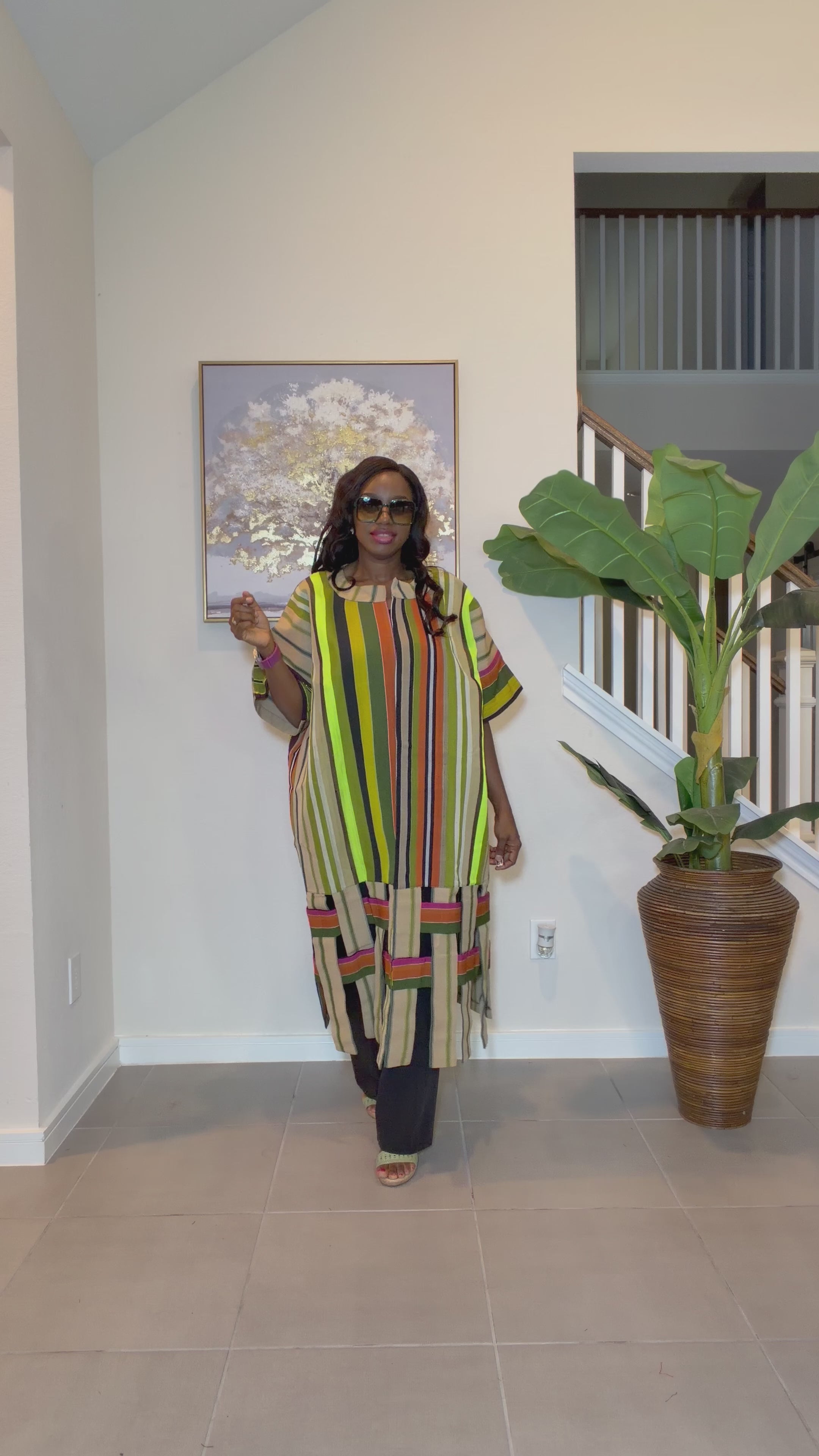 Aso Oke Kimono Jacket, Nigerian Yoruba Fabric, Boho Coat