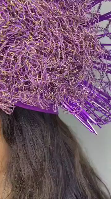 African Headwrap | Elegant Gele Style Head Tie for Weddings & Special Events