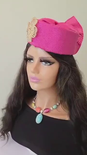 African Headwrap | Elegant Gele Style Head Tie for Weddings & Special Events