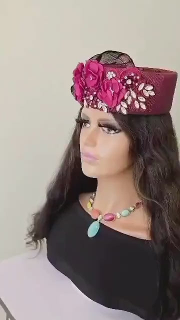 African Headwrap | Elegant Gele Style Head Tie for Weddings & Special Events